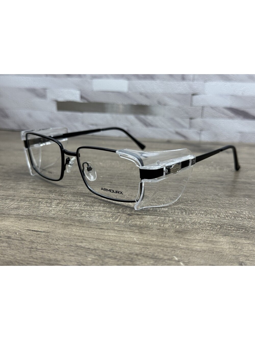ArmourX Eyeglasses ARX Z87-2+CSA Z94.3 Black Full Rim 54-17-140 FRAMES ONLY